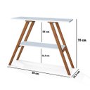 Ver imagem 3 de Aparador Compacto Mdf Madeira Eucalipto Design Sofisticado