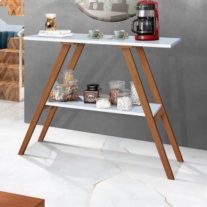 Aparador Compacto Mdf Madeira Eucalipto Design Sofisticado