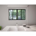 Ver imagem 2 de Janela de alumínio 04 folhas com grade preto - 100x100