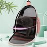 Bolsa Mochila Transporte Gato Pet Cachorro Animais Estimaçao Pequeno Porte Visao Panoramica Viagem P - 8