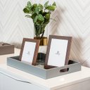 Ver imagem 2 de HOME&CO MARIETAS PORTA-RETRATOS 13X18 21x16x1cm METAL COBRE