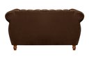 Ver imagem 4 de Conjunto Realeza Sofá com Poltronas Chesterfield Decoração Sala Recepção - Veludo Marrom