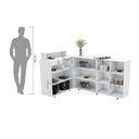 Ver imagem 5 de BALCÃO CAIXA EXPOSITOR EM L M419.B (LOJA, COMÉRCIO) MUNDI MOVEIS