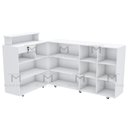 Ver imagem 3 de BALCÃO CAIXA EXPOSITOR EM L M419.B (LOJA, COMÉRCIO) MUNDI MOVEIS