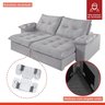 Sofá Retrátil e Reclinável Modulado 290cm Chile  - 7
