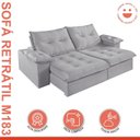 Ver imagem 2 de Sofá Retrátil e Reclinável Modulado 290cm Chile