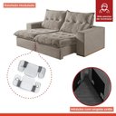 Ver imagem 7 de Sofá Retrátil e Reclinável Modulado 4 Lugares 290cm França 