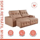 Ver imagem 2 de Sofá Retrátil e Reclinável Modulado 230cm Grécia 