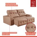 Ver imagem 5 de Sofá Retrátil e Reclinável Modulado 230cm Grécia 