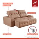 Ver imagem 3 de Sofá Retrátil e Reclinável Modulado 230cm Grécia 