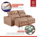 Ver imagem 6 de Sofá Retrátil e Reclinável Modulado 230cm Grécia 