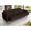 Ver imagem 2 de Sofá Cama Rivieira 1.50m - Marrom