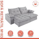 Ver imagem 5 de Sofá Retrátil e Reclinável Modulado 250cm Chile