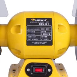 Moto Esmeril 6 Pol 200w 220v 2.950rpm Hw2401 Hawk - 3