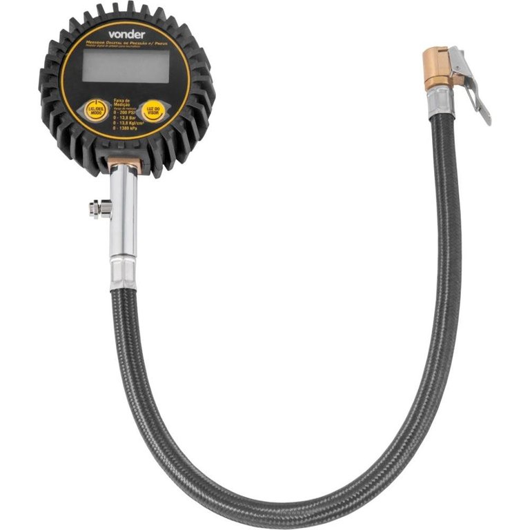Medidor Digital de Pressão para Pneus Cd 150 Vonder