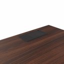 Ver imagem 7 de Plataforma Individual Trabalho Escritório com Caixa de Tomadas F5 Office 150cm Industrial Louro e Preto