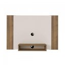 Ver imagem 6 de Conjunto Sala de Estar Painel para TV até 40 pol com Mesa de Centro com Espelho e Mesa de Apoio Vip Bege