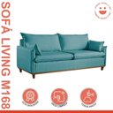Ver imagem 2 de Sofá Living 3 Lugares 220cm Pillow e Base Madeira Maciça Escócia