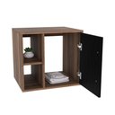 Ver imagem 3 de Gabinete Soft 500 Perffect Acetinado Nogal C-preto Ônix