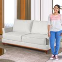 Ver imagem 7 de Sofá 3 Lugares 206cm Living Tecido Impermeável Acqua Block Dinamarca