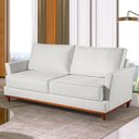 Ver imagem 1 de Sofá 3 Lugares 206cm Living Tecido Impermeável Acqua Block Dinamarca