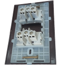 Ver imagem 2 de Conjunto 4x2 Linha Marrom Sleek Alto Brilho
