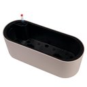 Ver imagem 3 de Vaso Jardineira 42cm Branco Antigo Mor