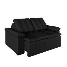 Sofá Palmeira Retrátil Reclinável 3 Lugares 180cm Veludo CabeCasa MadeiraMadeira - 12