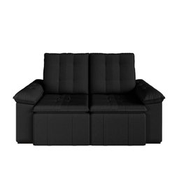 Sofá Palmeira Retrátil Reclinável 3 Lugares 180cm Veludo CabeCasa MadeiraMadeira - 11