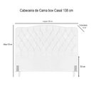 Ver imagem 4 de Cabeceira Dunas de Cama Box Casal 138 Cm