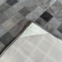 Ver imagem 3 de Tapete de couro cinza tingido 3,00x3,50 sem borda pç 10x10cm