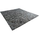 Ver imagem 2 de Tapete de couro cinza tingido 3,00x3,50 sem borda pç 10x10cm