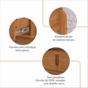 Ver imagem 4 de Aparador para Sala de Estar 2 Gavetas Lizz