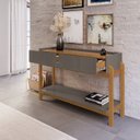 Ver imagem 6 de Aparador para Sala de Estar 2 Gavetas Lizz