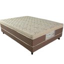 Ver imagem 1 de Cama Box Casal D33 Ortopédico Rondoconfort Marrom - Rondomóveis