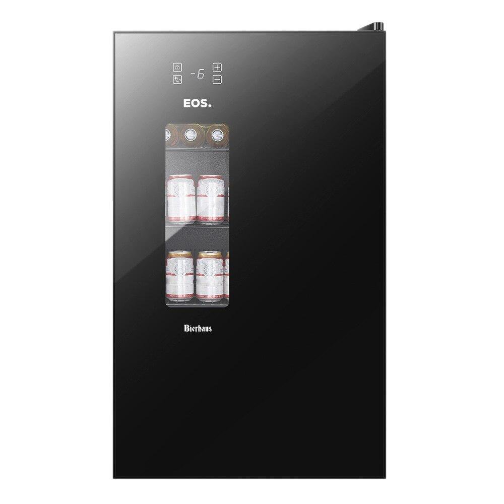 Cervejeira EOS Bierhaus 100 Litros Black Glass Frost Free ECE120 220V - 1