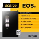 Ver imagem 3 de Cervejeira EOS Bierhaus 100 Litros Black Glass Frost Free ECE120 220V
