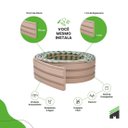 Ver imagem 4 de Painel Ripado Eva Laminado Autocolante 10cm Play | Valor do Metro Creme