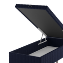 Ver imagem 2 de Base Box Bau Solteiro Ravena (43x88x188cm) Turkey Azul - Casa Giulia