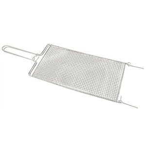 Grelha Dobrável Miúdo para Churrasqueira 17x58 Cm