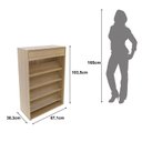 Ver imagem 3 de Sapateira 1 Gaveta 5 Prateleiras Sa3404