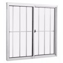 Ver imagem 4 de Janela de Correr Alumínio Branco 02f C/grade Classic