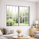 Ver imagem 2 de Janela de Correr Alumínio Branco 02f C/grade Classic