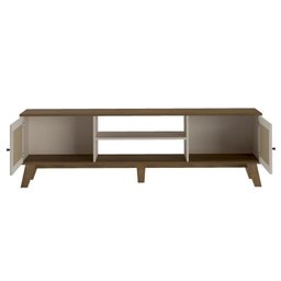 Kit 2 Peças Rack para TV até 75 Polegadas Charlotte com Estante Match - 9