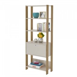 Kit 2 Peças Rack para TV até 75 Polegadas Charlotte com Estante Match - 7