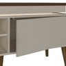 Conjunto Sala de Estar Rack para Tv até 75 Pol com Led e Mesa de Centro Lucca com Mesa de Apoio Chic - 9
