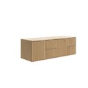 Ver imagem 2 de Armário para Banheiro Suspenso Ripy 120cm Yescasa Bege/Wood