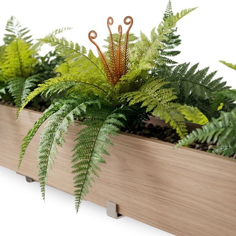 7 Buquês de Folhagem Artificial Samambaia 40cm Decoração, Jardins e Paisagismo
