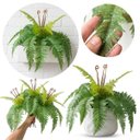 Ver imagem 7 de 7 Buquês de Folhagem Artificial Samambaia 40cm Decoração, Jardins e Paisagismo