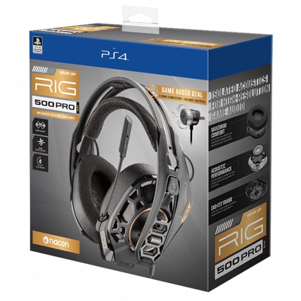 Nacon - Rig 500 PRO HA GEN2 - Gaming-Headset - Zwart